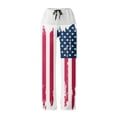 thumbnail image 3 of MKLEKYY Pantalones deportivos para mujer, pantalones de yoga holgados con cintura alta y bolsillos, cintura elástica, estampados, pantalones largos informales, 3 of 4