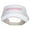 White, variant on Wife Mum Boss Embroidered Pro Style Cotton Twill Washed Visor - Lt Blue OSFM