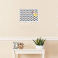 thumbnail image 3 of PinPix 18x12 Custom Cork Bulletin Board Floral design Deconstructed Floral Poster Board Has a Fabric Style Canvas Finish, Framed in Floral design Deconstructed Floral, by ArtToFrames (PinPix-206), 3 of 5