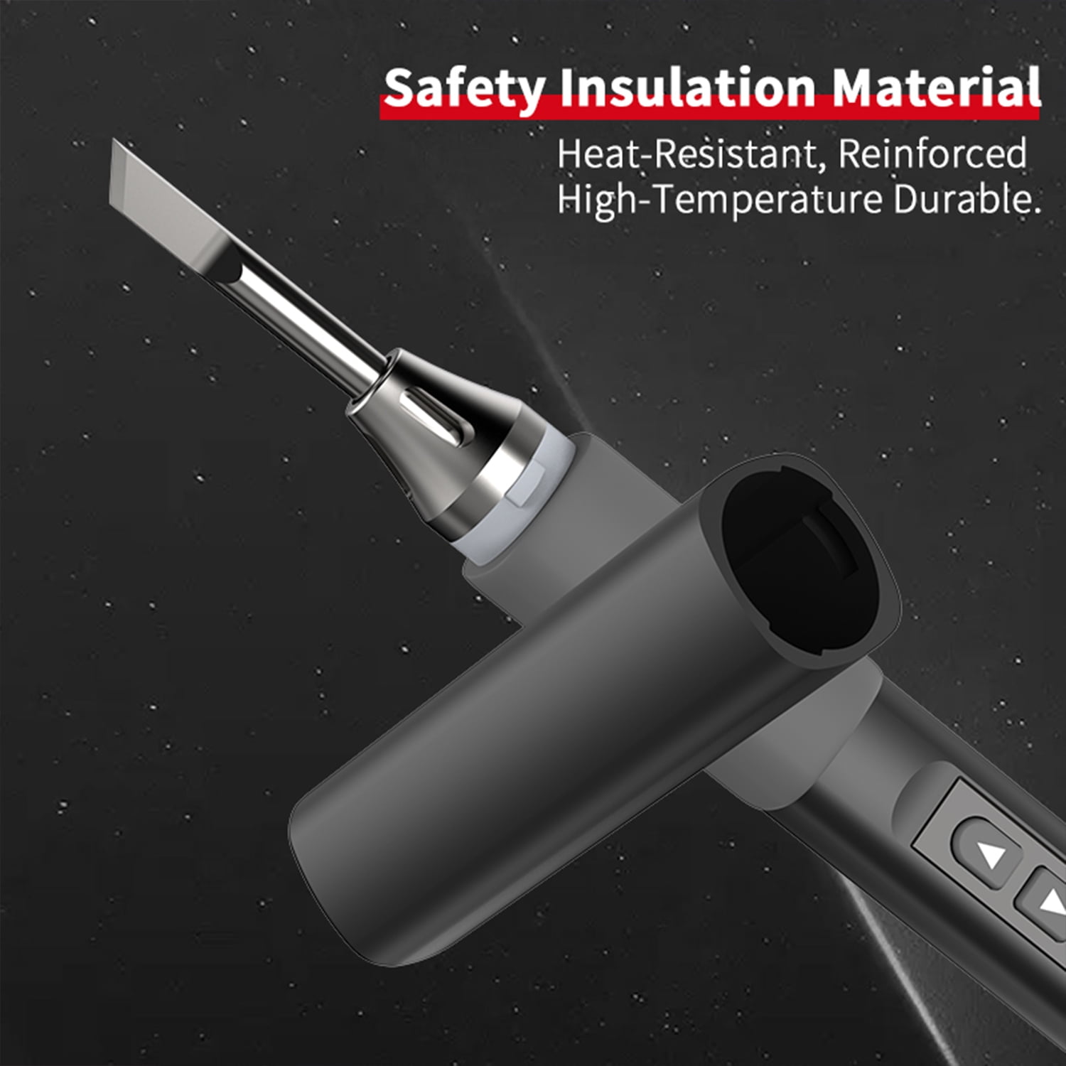 Electric Soldering Iron - 96W Precision Soldering with OLED Display, Rapid Heating, Adjustable Temperature, and PD/QC Protocol Charging