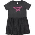 thumbnail image 3 of Inktastic Valentine's Day Daddy's Girl Girls Toddler Dress, 3 of 5