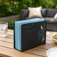 thumbnail image 7 of Mango Steam Tabletop Napkin/Tissue & Letter Holder for Home, Kitchen, Restaurants (Songbird, Black), 7 of 7