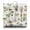 Botanic, variant on Abstract Ethnic Floor Cushion - Oversized Square Pillow with Artistic Paisley Print, 9-Point Stitched for Durability & Comfort