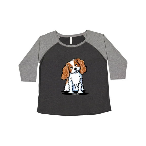 Inktastic KC Cavalier Spaniel Women's Plus Size T-Shirt