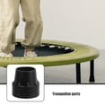 thumbnail image 4 of 10 piezas de repuesto para mini trampolín, tapas de goma para patas de trampolín, cubiertas antideslizantes para patas de trampolín, color negro., 4 of 7