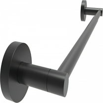 LAMIRO Adjustable 13.7 to 24 inch Wall Mount Towel Bar,for Kitchen and Bathroom Storage,Matte Black