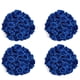 thumbnail image 1 of Flores Artificiales Cabezas de Flores de Rosas de Seda, 200 Piezas (Azul Oscuro), 1 of 8