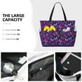 thumbnail image 3 of Fotbe Bright Purple Butterflies Bolsa de Viaje para Playa - Resistente al Agua, Bolsa Tote de Gran Capacidad y Ligera con 7 Bolsillos para Mujeres y Hombres, 3 of 7