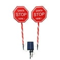 thumbnail image 1 of Birdeem Christmas Solar Parking Sign Outdoor Festive Led Decoration Octagonal Garden Light, 1 of 9