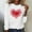 White#3, variant on Tops for Women Trendy Viikei Womens Long Sleeve Shirts,Plus Size Tops for Women Dressy,Women's Valentine's Day Fashion Print Loose Comfortable Crew-neck Long Sleeve Tops Pink L