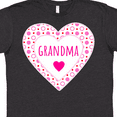 thumbnail image 4 of Inktastic Grandma Pink Valentine Hearts T-Shirt, 4 of 5