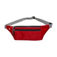 thumbnail image 1 of WLOELOEW Sac Banane de Sport Rouge pour Hommes et Femmes Course en Plein Air Léger Résistant à l'Usure Toile Sac Personnalisé Rouge, 1 of 7