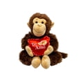 thumbnail image 2 of Peluche Changos Enamorados Paquete 2 Pz Importadora La Merced Tela Suave Hipoalergénica Mayoreo, 2 of 4