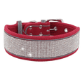thumbnail image 1 of Collar para perro con diamantes de imitación. Collar para perro elegante, suave y cómodo con franja reflectante brillante de primera calidad., 1 of 5