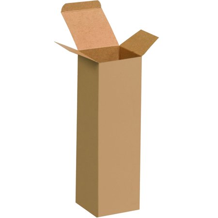 RTS20 Reverse Tuck Folding Cartons, 2 1/2" x 2 1/2" x 8", (Pack of 250)