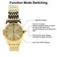 thumbnail image 3 of Reloj Cuarzo Hombres Comercial Doble Fecha Elegante Cuarzo Clásico ANGGREK Otros, 3 of 8