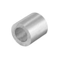 thumbnail image 4 of 5.5mm Steel Wire Rope Aluminum Ferrules Sleeves Silver Tone, 10 Pcs, 4 of 4
