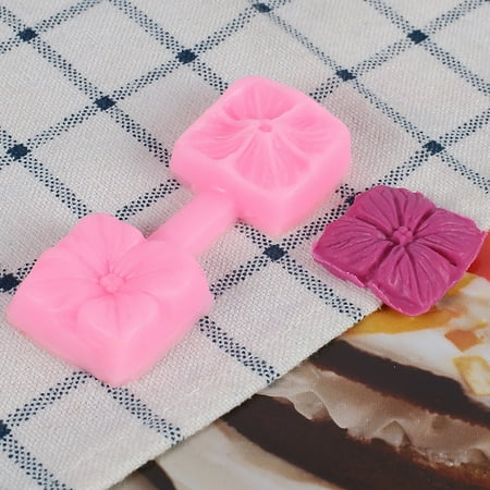 

Yedhsi Cake Mould 3D Stereo DIY Flower Leaf Folding And Pressing Baking Silicone Fondant CakeMold