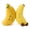 Two bananas combination, variant on Cute Banana Dinosaur Plush Toy, 11 Inch (28CM) Soft Stuffed Animal, Creative Fruit Dinosaur Plushie Pillow, Cute Plush Toy Gift for Kids, Birthday, Christmas, Home Decor