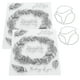 thumbnail image 2 of Transparente, Bricolaje Transparente, Decoración De Cuaderno 2 Juegos TPR Diarios Tarjetas De Felicitación Para álbumes De Fotos Invitaciones ANGGREK Transparent Stamp, 2 of 8