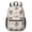 Pioneer Flower Floral-3, variant on Pioneer Flower Floral Print Pattern 17" School Backpacks for Teens,Waterproof Oxford Fabric,S-Shape Padded Straps for School,Travel,Hiking,Camping