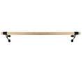 thumbnail image 6 of Balançoire Ballet Barre 16 FT Long 2.0” Diameter Black Brackets A, for Kids and Adults, Wall Mounted Premium Ballet Bar American Wood Home/Studio Ballet Barre, Dance Bar Stretch Bar, Dancing Stretchin, 6 of 6