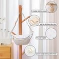 thumbnail image 5 of Riñonera de nailon para mujer, bolso de cintura con cremallera, ajustable, ligero, multifunción, resistente al agua, 5 of 5
