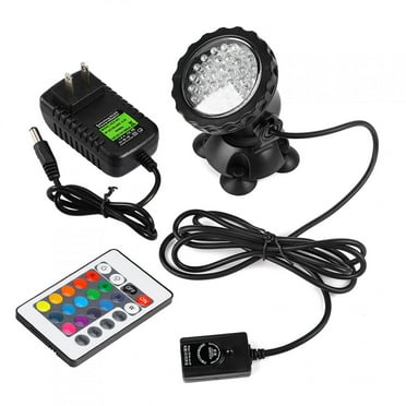 36LED Waterproof Submersible Spotlight Landscape Lamp for Aquarium Garden Pond Pool Tank 110 to 240V