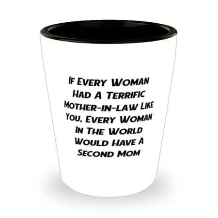

Useful Mother-in-law Shot Glass If Every Woman Had A Terrific Mother-in-law Like You Every Present For Mother Fancy From Daughter