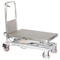 thumbnail image 2 of Scissor Lift Cart, SS, 1000 lb. Cap, 19-3/4"W, 32-1/2"L, 2 of 2