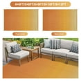 thumbnail image 5 of SUNDEREY Outdoor Rug 5'x8', Waterproof Reversible Plastic Straw Mat for Patio, RV & Camping - Non-Slip All-Weather Carpet for Beach, Poolside & Deck, Sunset Pattern, 5 of 7