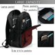 thumbnail image 4 of Fotbe Spiders On A Web Mochila con Estampado y Puerto USB para Hombre y Mujer, Mochila Antirrobo, Mochila de Viaje, Mochila Escolar, Mochila Universitaria, 4 of 7