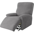 thumbnail image 1 of Recliner Slipcovers -Pieces Lazyboy Recliner Covers Recliner Couch Covers Recliner Chair Cover Non Slip Reclining Slipcovers with Storage Pockets Furniture Protector for Living Room, 1 of 8