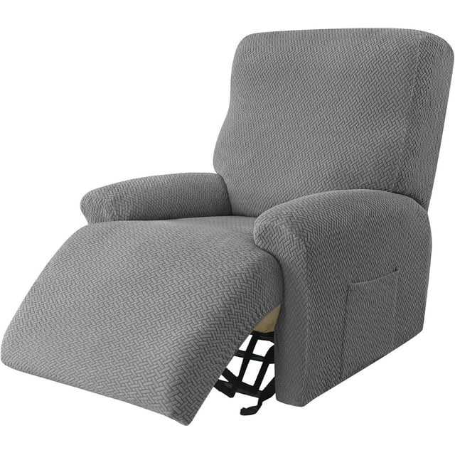 Recliner Slipcovers -Pieces Lazyboy Recliner Covers Recliner Couch Covers Recliner Chair Cover Non Slip Reclining Slipcovers with Storage Pockets Furniture Protector for Living Room