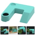 thumbnail image 2 of Turtle Basking Platform Plastic Fish Tank Aquarium Platform With Inlaid Food Bowl Tortoise Resting Terrace Ramp For Snake Lizards, 2 of 8