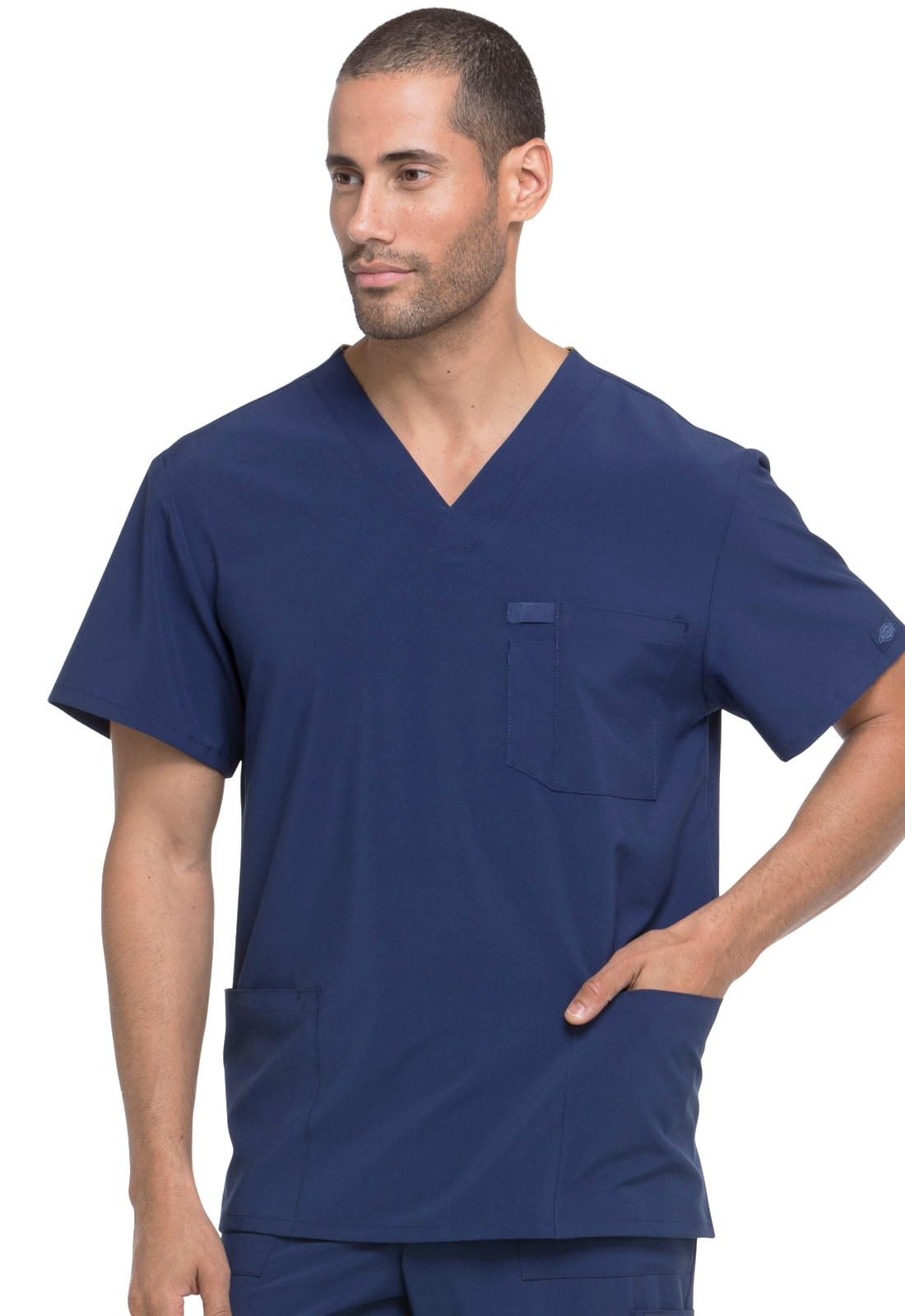 Dickies EDS Essentials Scrubs Top for Men V-Neck DK645