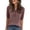389#Coffee, variant on Women's Short Sleeve Sweater 2026 Spring Summer Tops Lightweight Casual V Neck Sweaters Dressy Work Blouses Clothes Black L