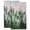 Foggy Forest, variant on Black and White Damask Kitchen Towels Set of 2, Super Absorbent Reusable Dish Cloths, Quick Dry Tea Towels for Kitchen, Bathroom, Bar, Elegant Decorative Hand Towels, Machine Washable