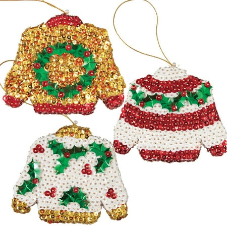 Christmas Page Kit - Sunrise Craft & Hobby™ Christmas Sweaters Ornament Kit