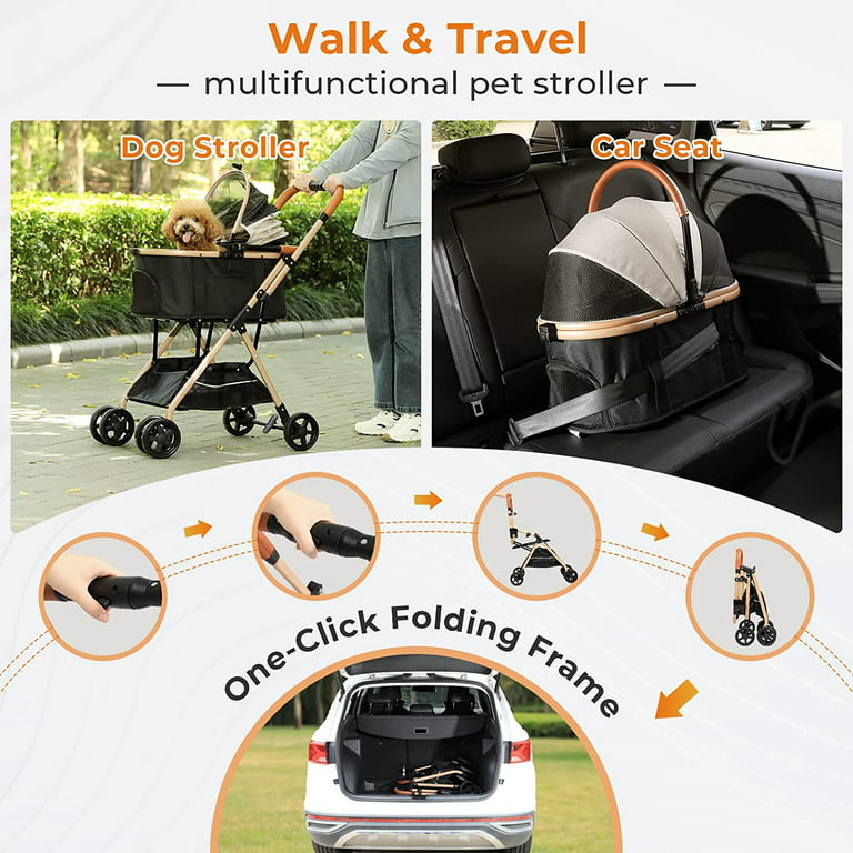 Luxury Dog Strollers - Free Shipping Ships from USA - Customer Service –  Pousse Pitou