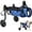 XS(1-4KG), variant on Wheel Adjustable Rear Support Wheelchair for Small Dogs
