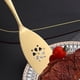 thumbnail image 5 of Xihbxyly Espátula para Carne, Acero Inoxidable Resistente a Altas Temperaturas, Mango Largo para Asar, Asar y Hornear Fácilmente, Diseño Ergonómico, Ideal para Amantes de La Carne, Tamaño 25 X 5,5 Cm, 5 of 7