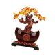 thumbnail image 4 of Estatua de árbol del dinero, figura decorativa, adorno de mesa coleccionable para oficina Rojo, 4 of 9