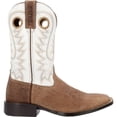 thumbnail image 7 of Durango® Westward™ Weathered Tan White Western Boot Size 10.5(W), 7 of 7