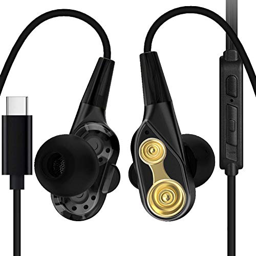 Type C Headphones Earphones Compatible with Google Pixel 2 XL