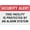 Warning Sign 4, variant on Security Notice All Bags Subject To Inspection Reflective Aluminum Sign - 8"x12", UV Protected, Waterproof, Weatherproof, 4 Pre-Drilled Holes - Store, Event Venue, Office, School