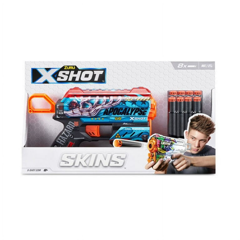 XSHOT X-SHOT SKINS Dernier Support - Apocalypse 16 Fléchettes Par