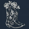 thumbnail image 3 of Country Girl Boots Women's Tank Top Vintage Cowgirl Western Floral Southern Rustic Country Style Cute Roses Rodeo, 3 of 7
