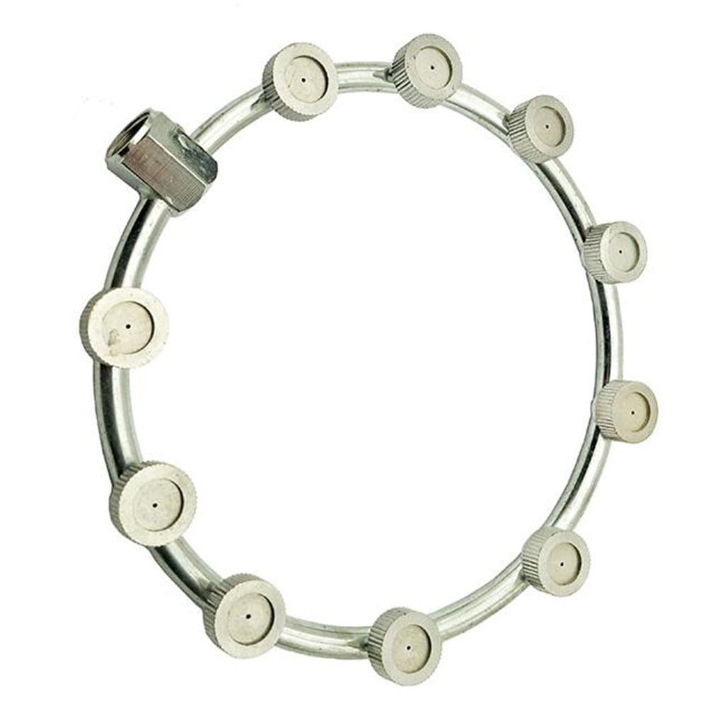 Mist Ring with Nozzles Ring Shape Sprayer Atomizing Nozzle Water Sprinkler for Gardening 10