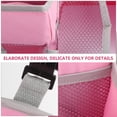 thumbnail image 4 of Bolsa de almacenamiento para cuna de bebé, bolsa colgante para cuna de bebé, bolsa de almacenamiento para pañales, bolsa de pañales para cuna (rosa), 4 of 5